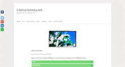 Desktop Screenshot of liberacionista.net